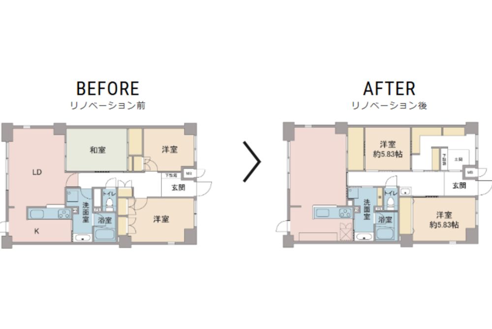 3. ノルディック調のカラーを取り入れた事例