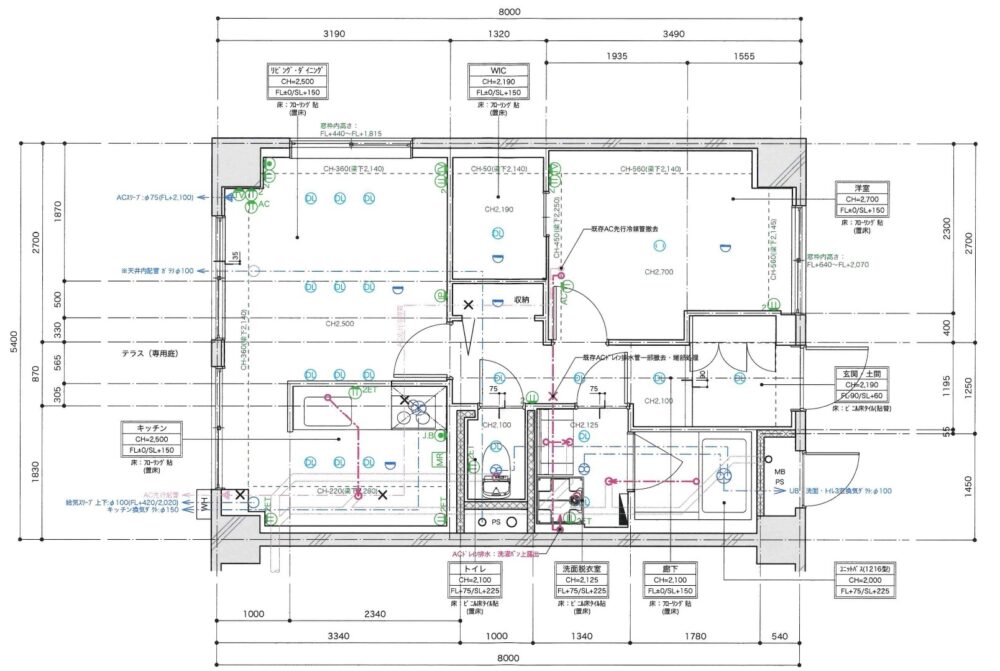 40平米台「ブラウンとモノトーン」