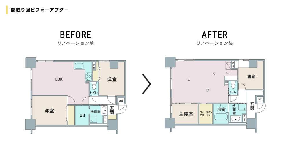 神奈川県 50平米台「線・面のノイズを減らした クラフト感を感じるモダン空間」