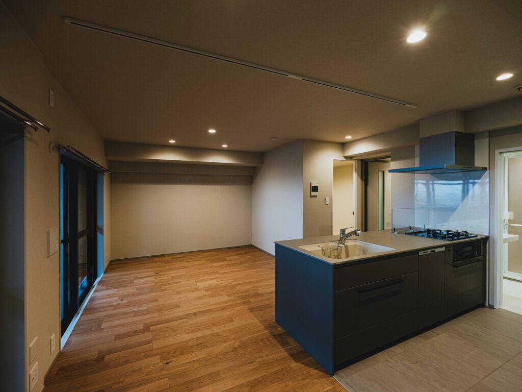 表層リノベーション | 60平米台「来客が楽しくなるキッチン」